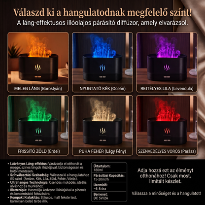 🔥 LángVarázs™ – Az új illatos párásítód